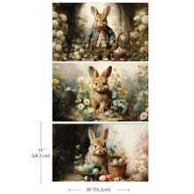 Cargar imagen en el visor de la galería, Paquete de 3 Papel tissue – Dreamy Bunnies
