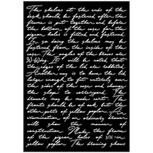 Cargar imagen en el visor de la galería, Stencil Gigante 30X42 cm- Big stencil A3 - Writings