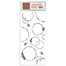 Cargar imagen en el visor de la galería, Stencil - Create Happiness Welcome Home garlands
