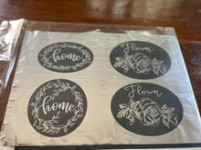 Cargar imagen en el visor de la galería, Foil Estampado A4 - Home Rosas 074/075