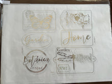 Cargar imagen en el visor de la galería, Papel Seda con Foil (tamaño doble carta) - PSM305