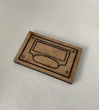 Cargar imagen en el visor de la galería, Molde Madera - Tirador doble Cristina Mendizabal