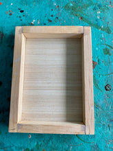 Cargar imagen en el visor de la galería, Pieza madera - Cuadro rectangular (pequeño)