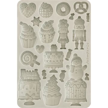 Molde de Silicon - Candy Christmas Cakes