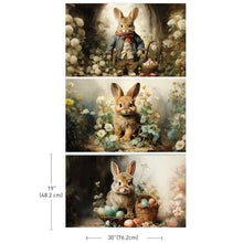 Cargar imagen en el visor de la galería, Paquete de 3 Papel tissue – Dreamy Bunnies
