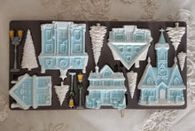 Cargar imagen en el visor de la galería, Molde Silicon – Decor Moulds® – Christmas Village
