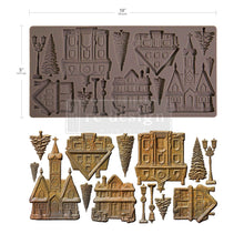 Cargar imagen en el visor de la galería, Molde Silicon – Decor Moulds® – Christmas Village
