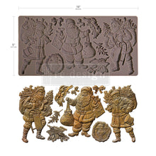 Cargar imagen en el visor de la galería, Molde Silicon – Decor Moulds® – Santa’s Holiday Cheer
