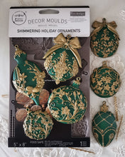 Cargar imagen en el visor de la galería, Molde Silicon – Decor Moulds® – Shimmering Holiday Ornaments
