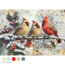 Cargar imagen en el visor de la galería, A4 Decoupage – Crimson Noel – 1 hoja
