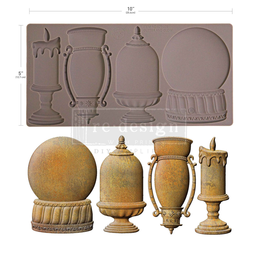 Molde Silicon – Decor Moulds® – Glitter And Glow