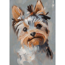 Cargar imagen en el visor de la galería, A3 Decoupage Fiber – Posh Pup Portraits
