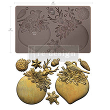Cargar imagen en el visor de la galería, Decor Moulds® – Evergreen Antler Emblem
