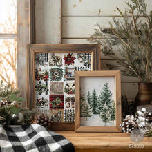 Cargar imagen en el visor de la galería, A4 Decoupage Fiber Pack – Farmhouse Frost – 2 sheets
