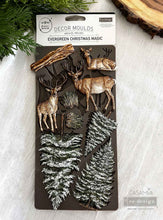 Cargar imagen en el visor de la galería, Molde Silicon – Decor Moulds® – Evergreen Christmas Magic
