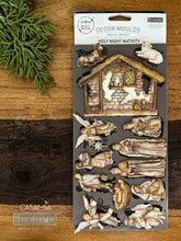 Cargar imagen en el visor de la galería, Molde Silicon – Decor Moulds® – Holy Night Nativity
