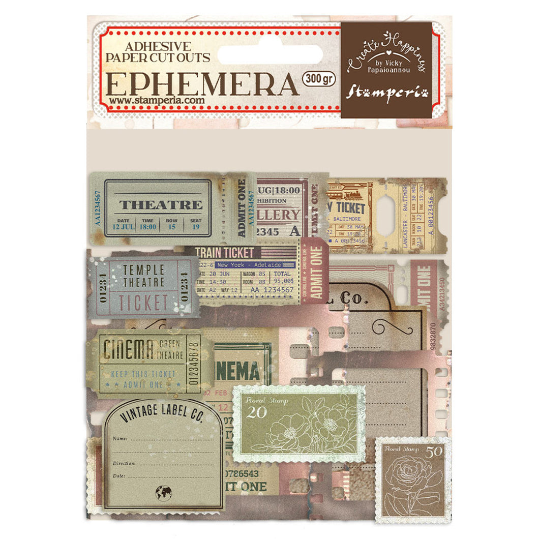 Ephemera - Create Happiness Christmas tickets