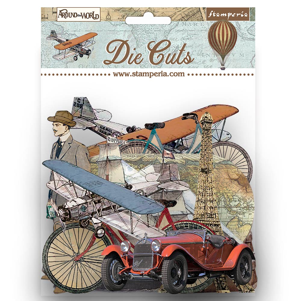 Die cuts assorted - Around the world