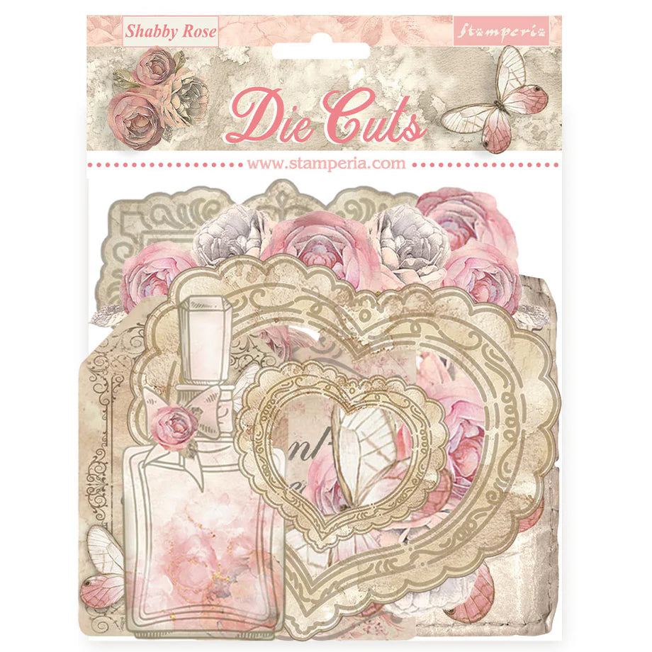 Die cuts surtido - Shabby Rose