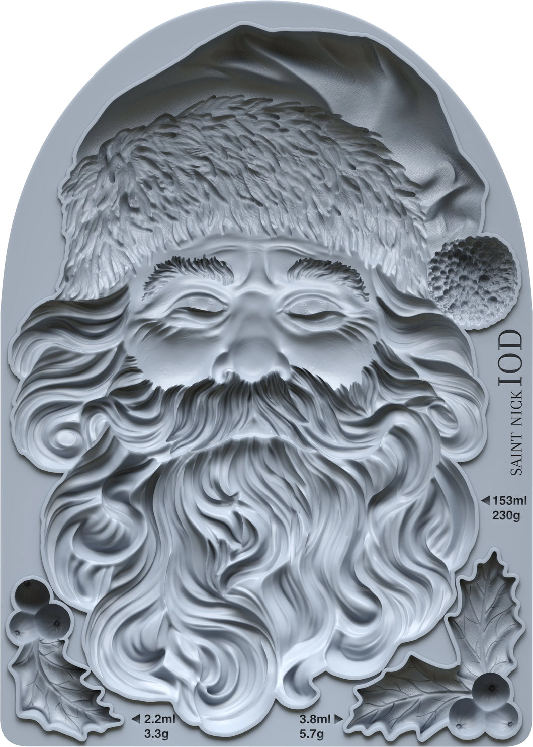 Molde Silicon IOD - Saint Nick 5x7 IOD Mould™