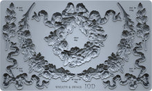Cargar imagen en el visor de la galería, Molde Silicon IOD - Wreath &amp; Swags 6x10 IOD Mould™
