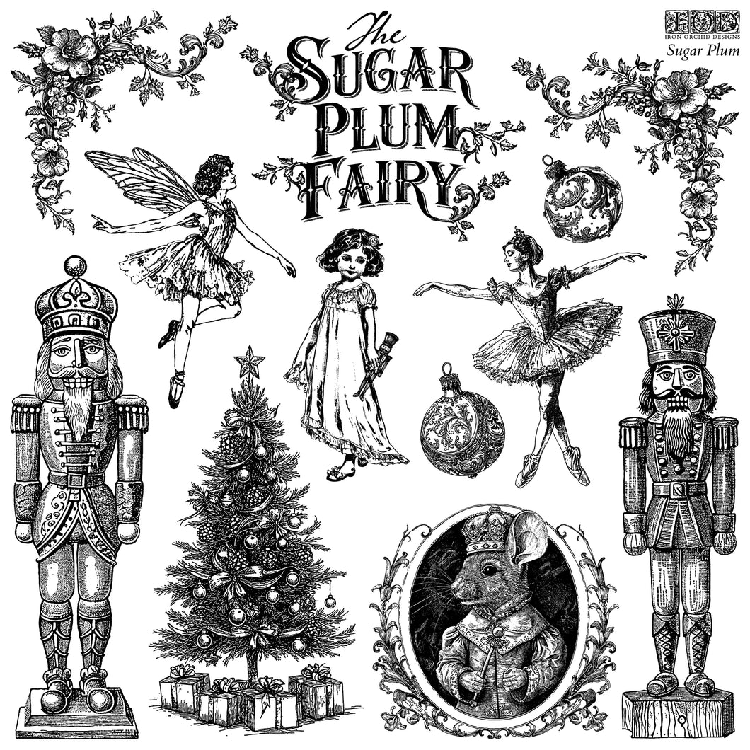Sello IOD - Sugar Plum 12x12 IOD Stamp™