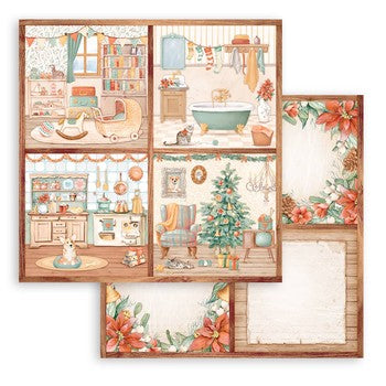 Papel Doble cara - All Around Christmas 4 cards