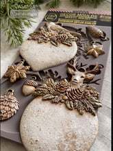 Cargar imagen en el visor de la galería, Decor Moulds® – Evergreen Antler Emblem
