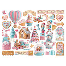 Cargar imagen en el visor de la galería, Die cuts assorted - Candy Christmas
