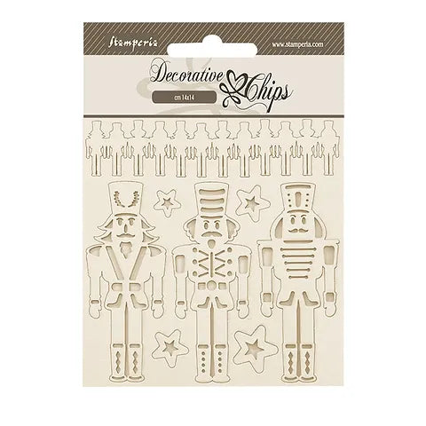 Decorative Chip - The Nutcracker soldiers