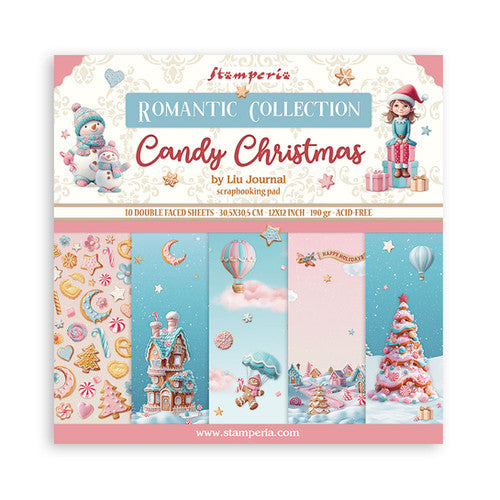 Block (30x30 cm) - Candy Christmas