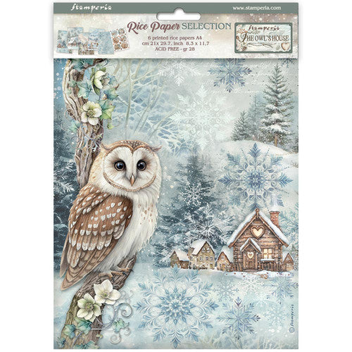 Paquete de 6 papeles arroz A4 - The Owl's House