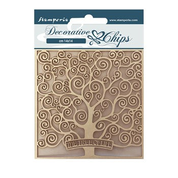 Decorative Chip - Klimt El árbol de la vida