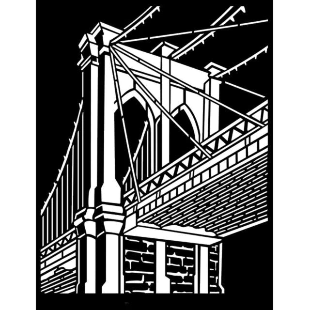 Stencil - Sir Vagabond Aviator puente de Brooklyn