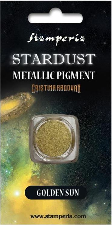 Pigmento Metálico Stardust - Golden sun