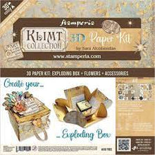 Cargar imagen en el visor de la galería, 3D paper kit - Klimt colection

