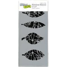Cargar imagen en el visor de la galería, Stencil TCW - Leaf Study Slimline Stencil
